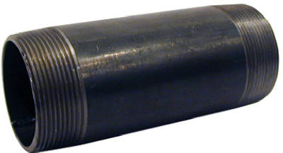 Southland 580-001HC 1/8" Close Black Steel Nipples