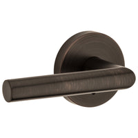Kwikset Signature Series Milan Venetian Bronze Bed and Bath Lever Right or Left Handed