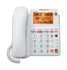 AT&T 1 Handle Digital Big Button Telephone White