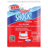 HTH Super Granule Shock Treatment 7 oz (Pack of 22)