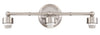 Westinghouse 3 Brushed Nickel Silver Wall Sconce