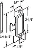 Prime-Line  Black  Die-Cast Zinc  Sash Lock  1 pk