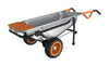 Worx  Aerocart  Steel  Wheelbarrow