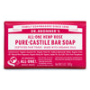 Dr. Bronner's Organic Rose Scent Pure-Castile Bar Soap 5 oz (Pack of 12).