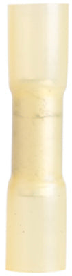 Butt Splice Connector, Yellow, Heat Shrink, 12-10 AWG; 5-Pk.