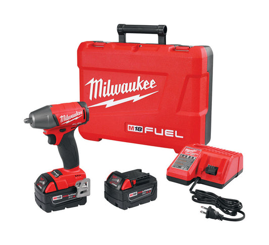 Milwaukee  M18 FUEL  3/8 in. Cordless  Brushless Friction Ring  Impact Wrench with Friction Ring  Kit