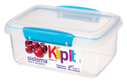 Sistema 1 L Food Storage Container 1 pk (Pack of 6)
