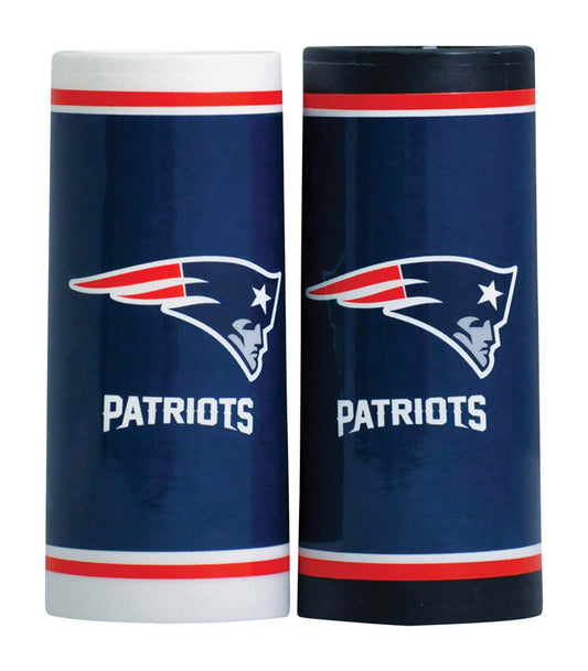 Gameday Greats  New England Patriots  Salt and Pepper Shakers  Plastic  2 pk