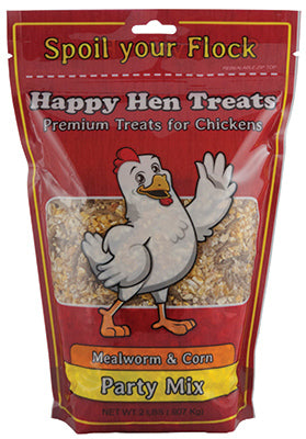Poultry Mix, Mealworm & Corn, 2-Lbs.