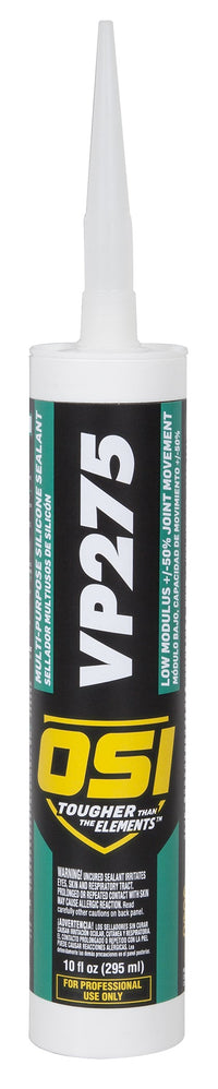 Osi Sealants 1494048 10.2 Oz White Vp-275™ Multi Purpose 100% Silicone Sealant