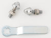 Bell Chrome Plated Steel Automotive Binding Regular Anti-Theft License Plate Fastener
