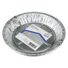 Home Plus Durable Foil 8-1/4 in. W x 8-1/4 in. L Deep Pie Dish Silver 3 pk (Pack of 12)