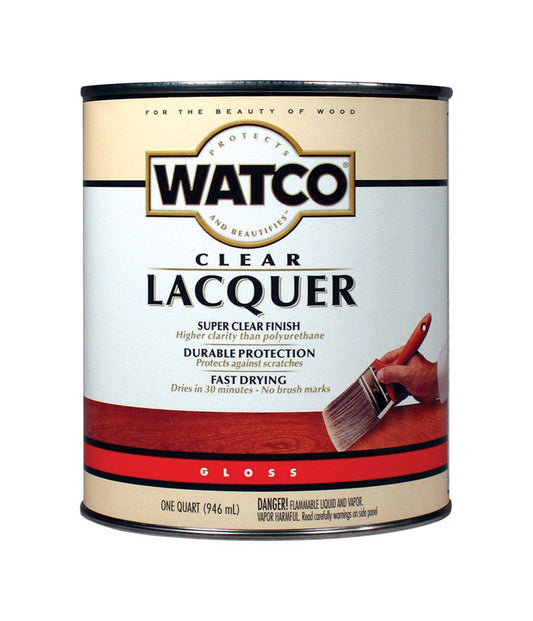 Watco Clear Lacquer 1 qt. (Pack of 2)