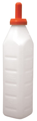 Calf Nursing Bottle Set, Snap-Top, 3-Qts.