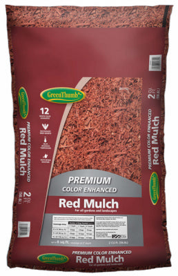 Colored Mulch, Red, 2-Cu. Ft.