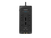 Monster Just Power It Up 6 ft. L 8 outlets Surge Protector Black 2160 J