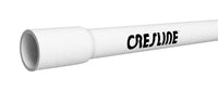 Charlotte Pipe Schedule 40 PVC Pressure Pipe 2-1/2 in. D X 20 ft. L Bell 200 psi