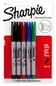 Sharpie 37675pp Ultra Fine Tip Permanent Markers Assorted Colors (Pack of 6)