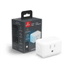 Globe 15 amps 125 volt Single White Electrical WiFi Outlet 1 pk