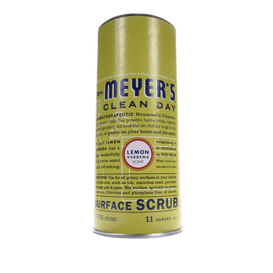 Mrs. Meyer's Clean Day Lemon Verbena Scent Surface Scrub 11 oz. (Pack of 6)