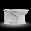 TOTO® Drake® Elongated Universal Height TORNADO FLUSH® Toilet Bowl with CEFIONTECT®, Colonial White - C776CEFG#11