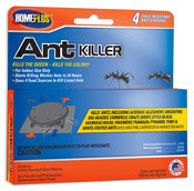 Home Plus AT-4ABC/S24 0.28 Oz Ant Killer Bait Stations With Abamectin 4 Count