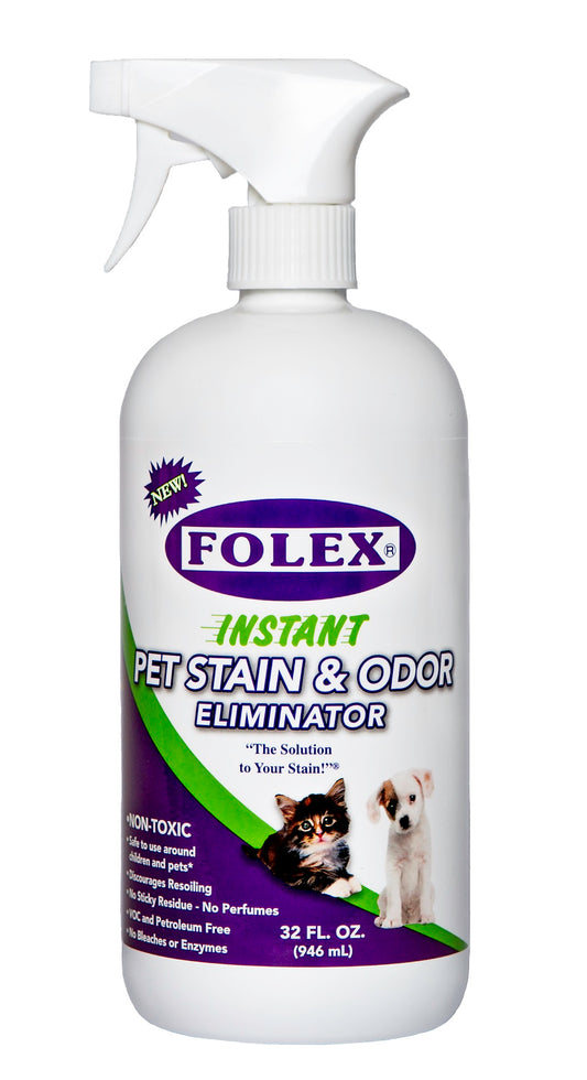 Folex Pet Odor Eliminator & Pet Stain Remover 32 Oz