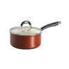 Ceramica 3 Qt Ceramic Covered Sauce Pan - Metallic Copper