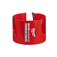Milwaukee  BIG HAWG  3-5/8 in. Dia. x 2.44 in. L Carbide Tipped  3 Tooth  Hole Saw  7/16 in. 1 pc.