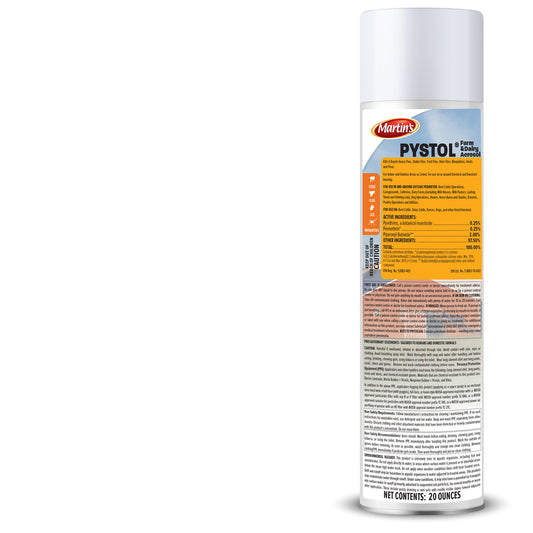 Martin's Pystol Aerosol Insecticide 20 oz (Pack of 6).