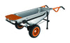Worx  Aerocart  Steel  Wheelbarrow