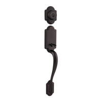 Kwikset SmartKey Arlington Venetian Bronze Handleset Right or Left Handed