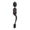 Kwikset SmartKey Arlington Venetian Bronze Handleset Right or Left Handed