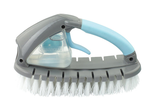 Casabella  Flex  4.5 in. W Plastic  Scrub Brush