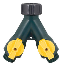 Melnor HiFlo 5/8 in. Plastic Threaded Male/Female 2-Way Shut-off Valve