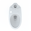 TOTO® Drake® Elongated TORNADO FLUSH® Toilet Bowl, WASHLET®+ Ready, Cotton White - C776CEGT40#01