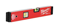 Milwaukee  REDSTICK  16 in. Metal  Box  Level  2 vial