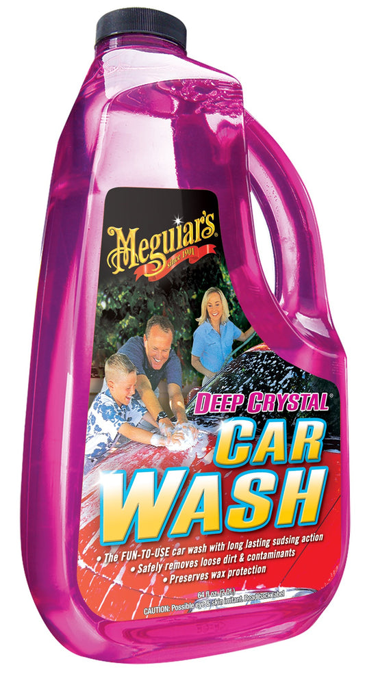 Meguiars G10464 64 Oz Deep Crystal Car Wash