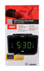 RCA Black USB Clock Radio Digital Plug-In