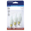 Westinghouse  7.5 watt E12  Decorative  Incandescent Bulb  E12 (Candelabra)  White  3 pk
