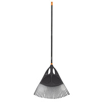 Fiskars 63 in. 27 Tine Leaf Rake Aluminum Handle