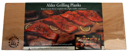 Natures Cuisine NC005-2 14" X 5.5" Alder Grilling Plank 2 Count