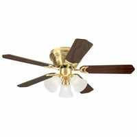 Westinghouse Contempra Trio 42 in. Satin Brass Brown LED Indoor Ceiling Fan