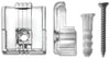 Ook 50226 Plastic Mirror Clips (Pack of 12)