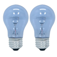 GE 40 W A15 2.15 in. D X 4.25 in. L Light Bulb Soft White Decorative 2 pk