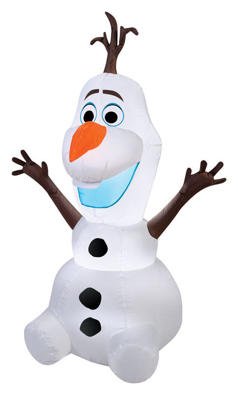 Gemmy  Airblown  Olaf  Christmas Inflatable  Multicolored  1 pk Fabric