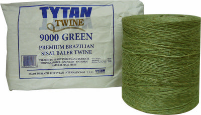 Baler Twine, Green Sisal, Two 8,000-Ft. Spools