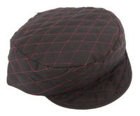 BILL-QUILTED SKULL CAP SZ 7-3/8