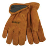 Kinco  Men's  Outdoor  Cowhide Leather  Driver  Work Gloves  Gold  XL  1 pair