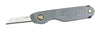 Stanley  4-1/4 in. Folding  Pocket Knife  Gray  1 pk